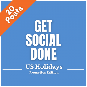 Evergreen social media US Holidays promotion Product image