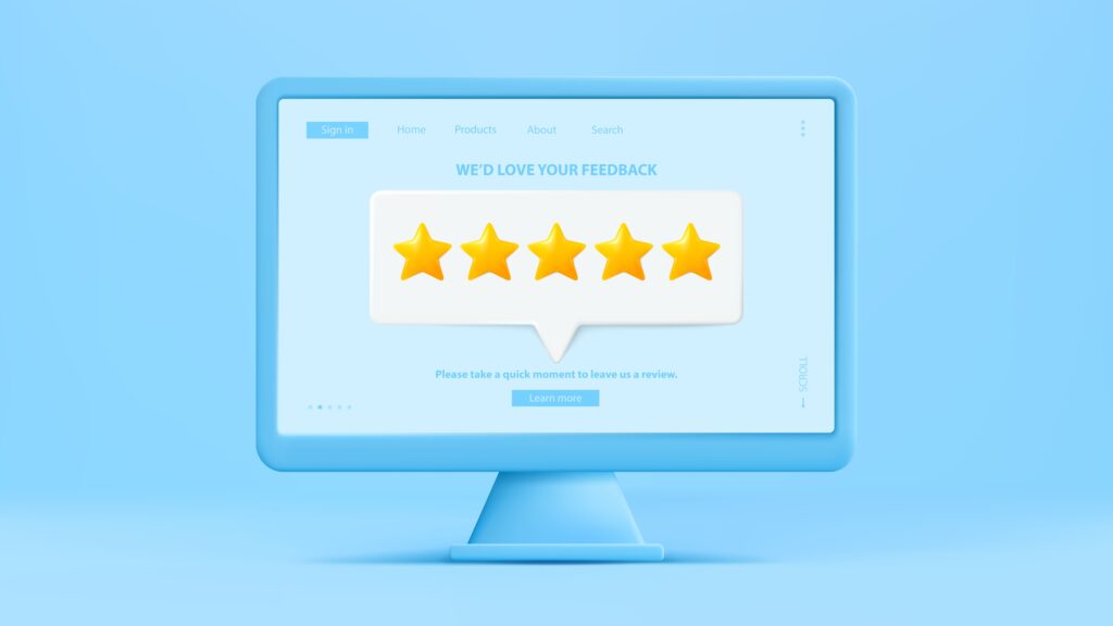 online reviews for businesses