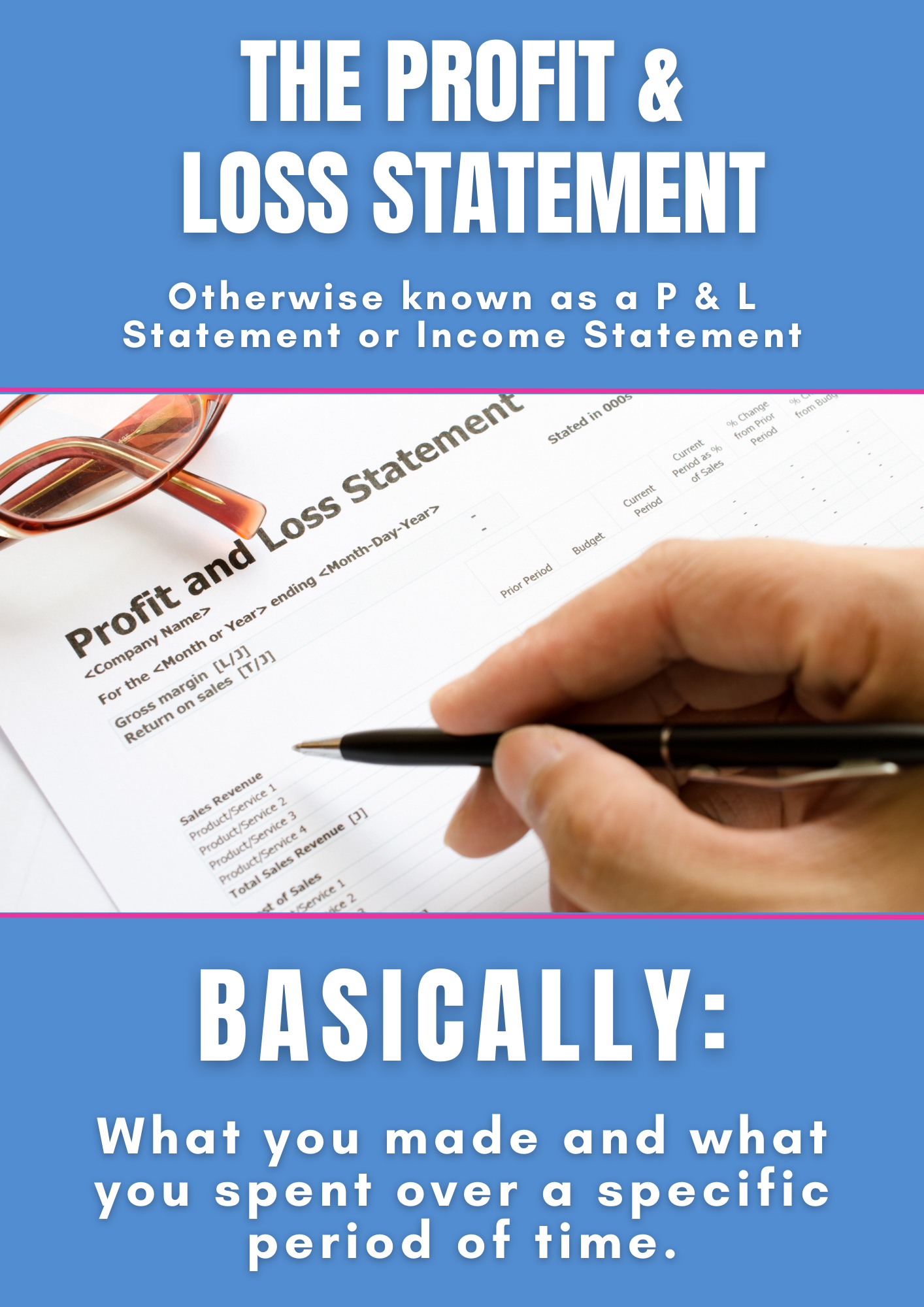 3 Reports For Bookkeeping